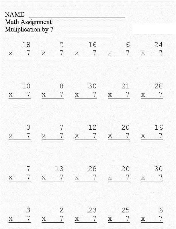 time table worksheets simple