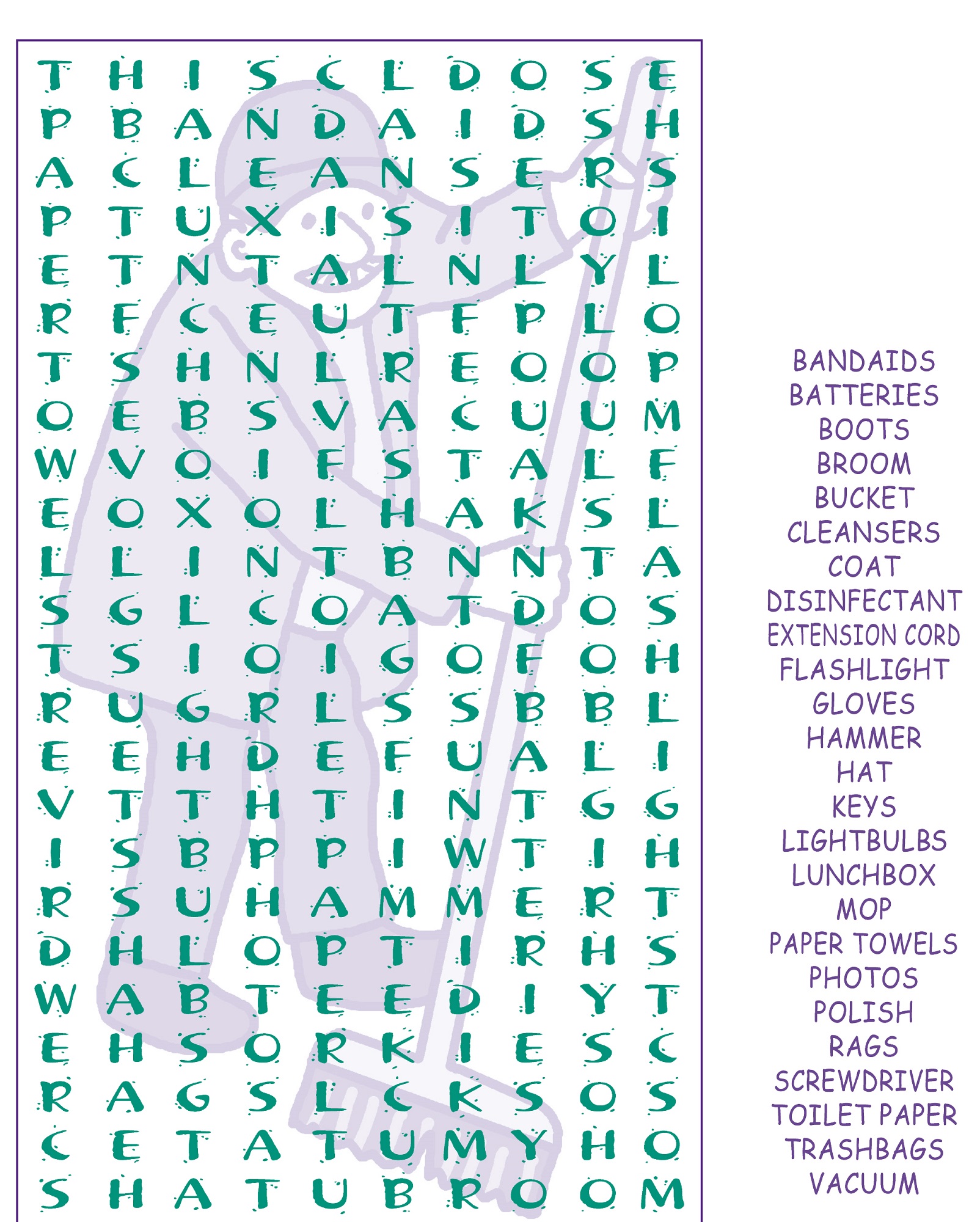 free word search puzzles for kids printable