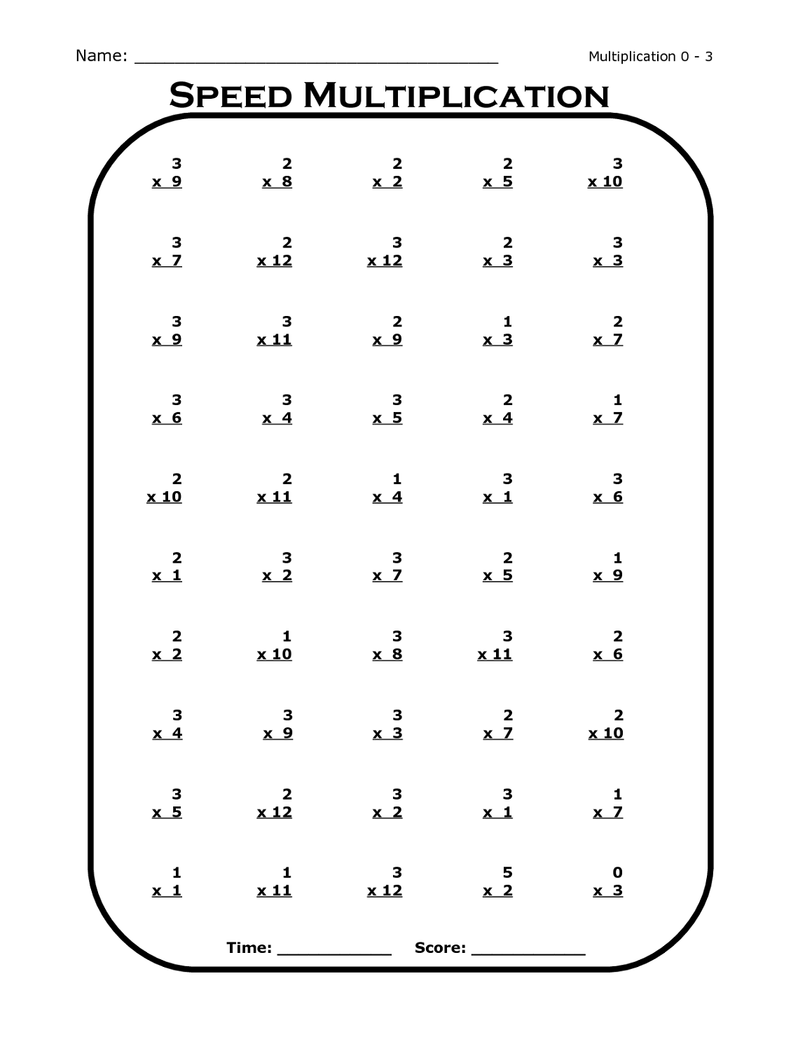 Time Table Worksheet For Practice Activity Shelter