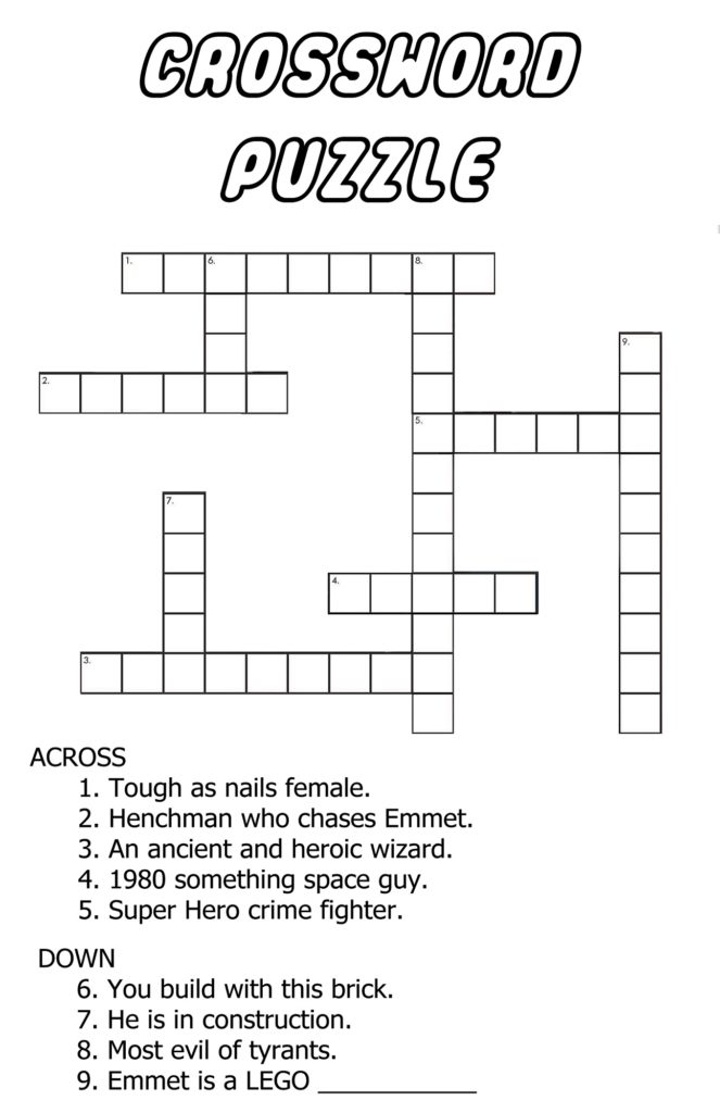 Easy Crossword Puzzles For Seniors Activity Shelter Easy Crossword 