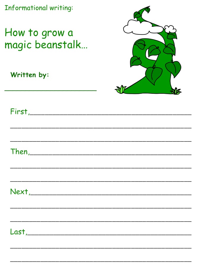 jack and the beanstalk activities storyjack and the beanstalk activities story