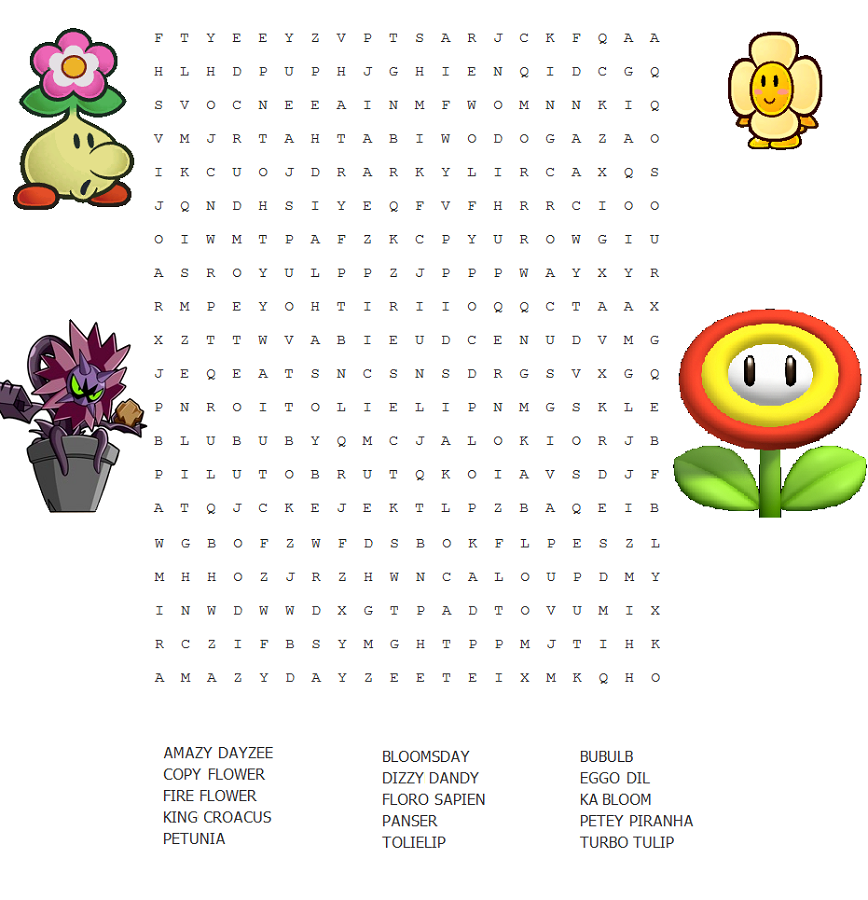 may word search printable