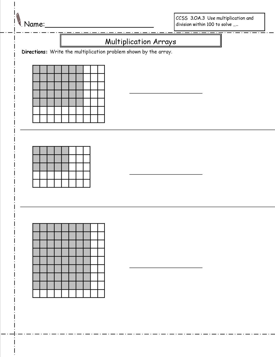 free 3rd grade math worksheets easy