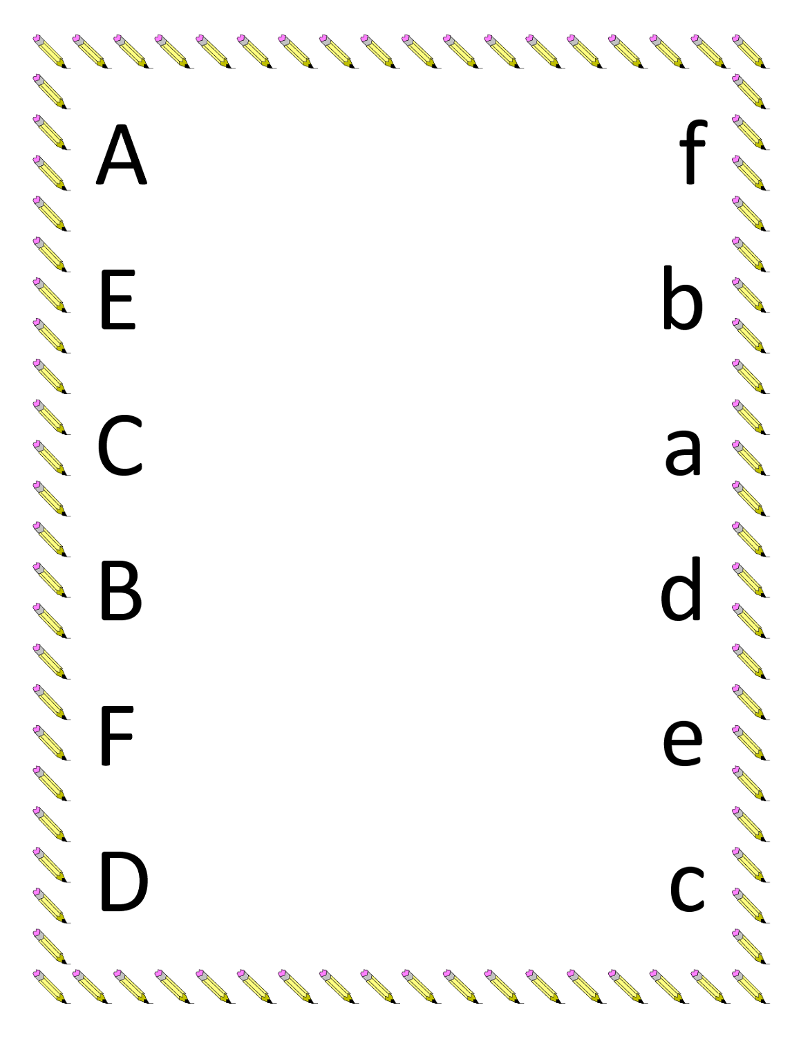 free kindergarten worksheets alphabet