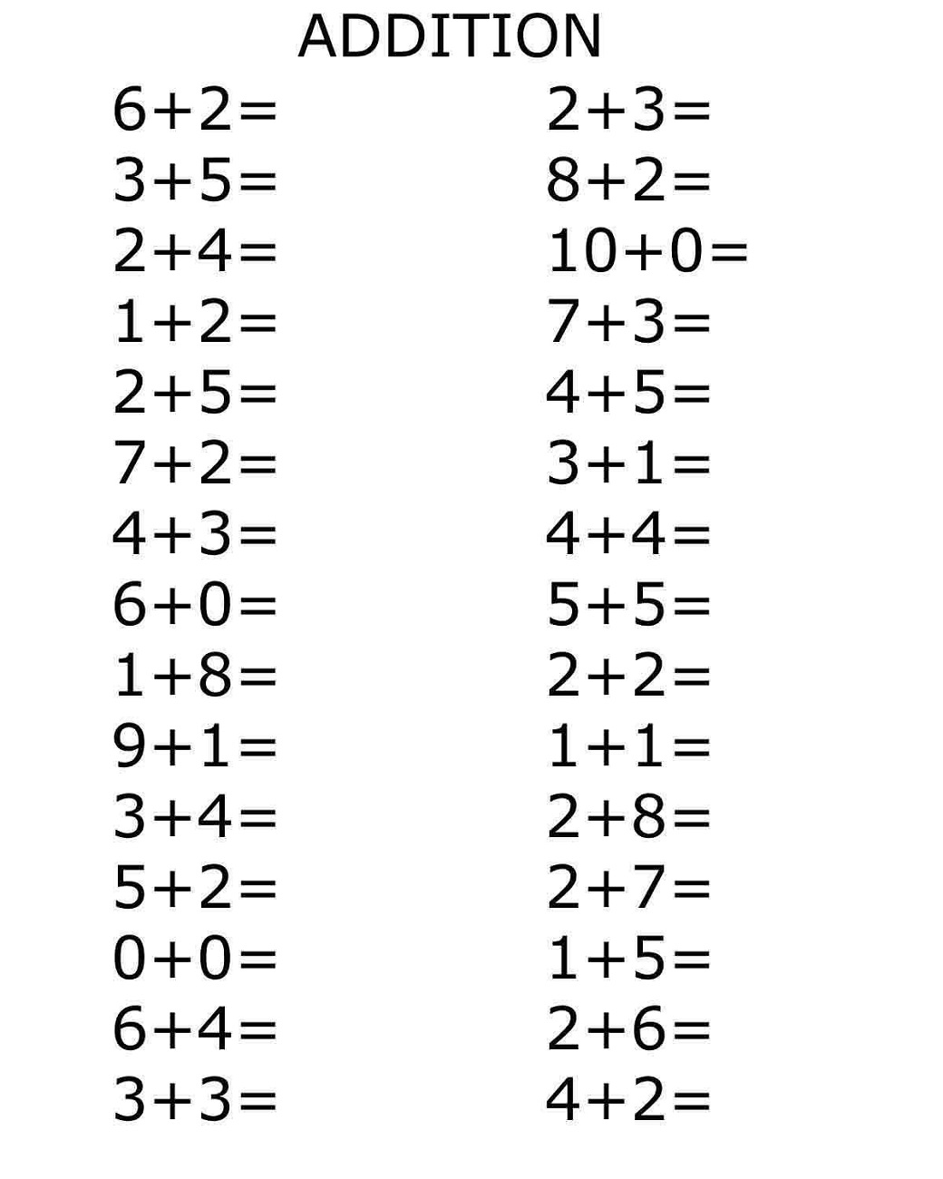 Touch Math Workbook Pdf Addition