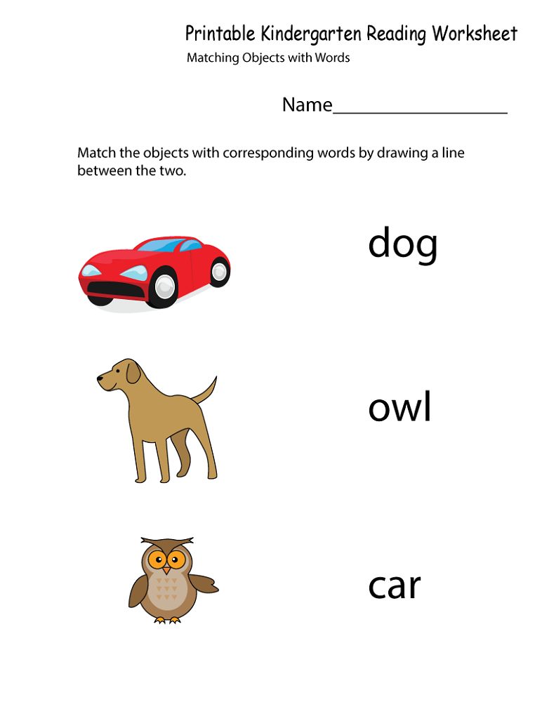 free printable preschool worksheets matching