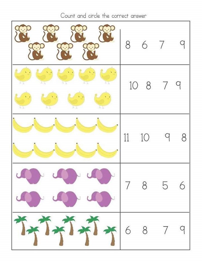 Free Online Printable Preschool Worksheets