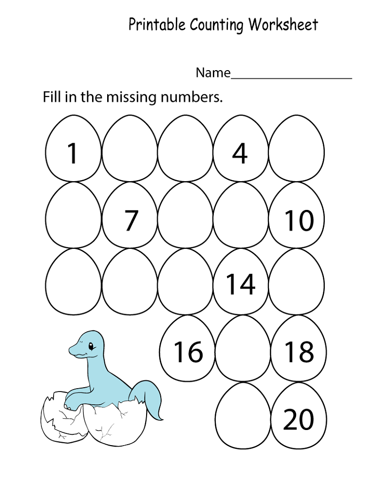 printable worksheets counting