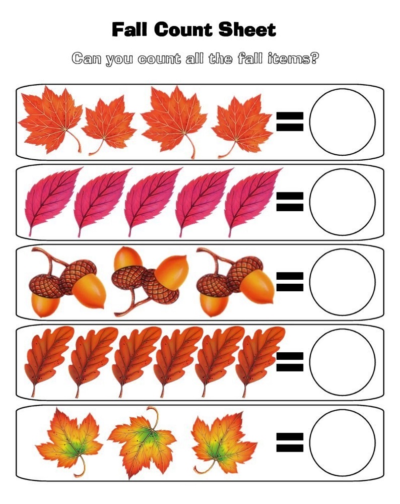 printable worksheets preschool