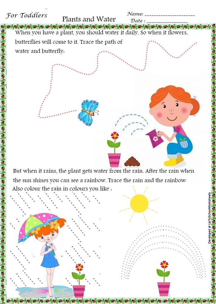 worksheet for nursery free