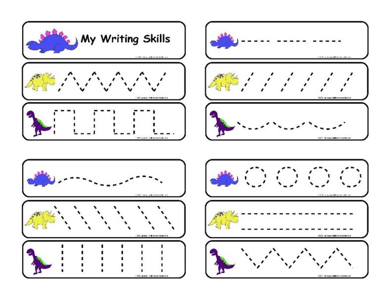 Free Printable Writing Worksheets For Nursery