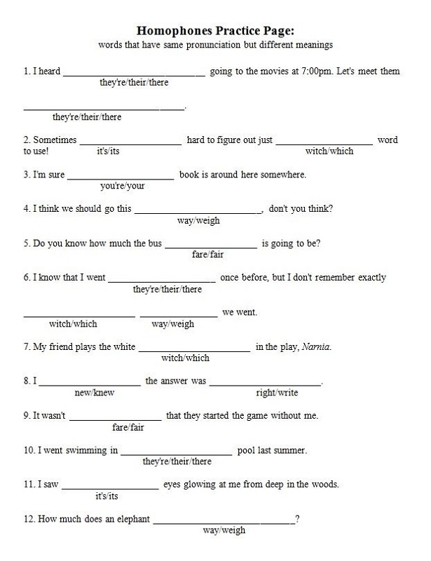 free homeschool printable worksheets grammar
