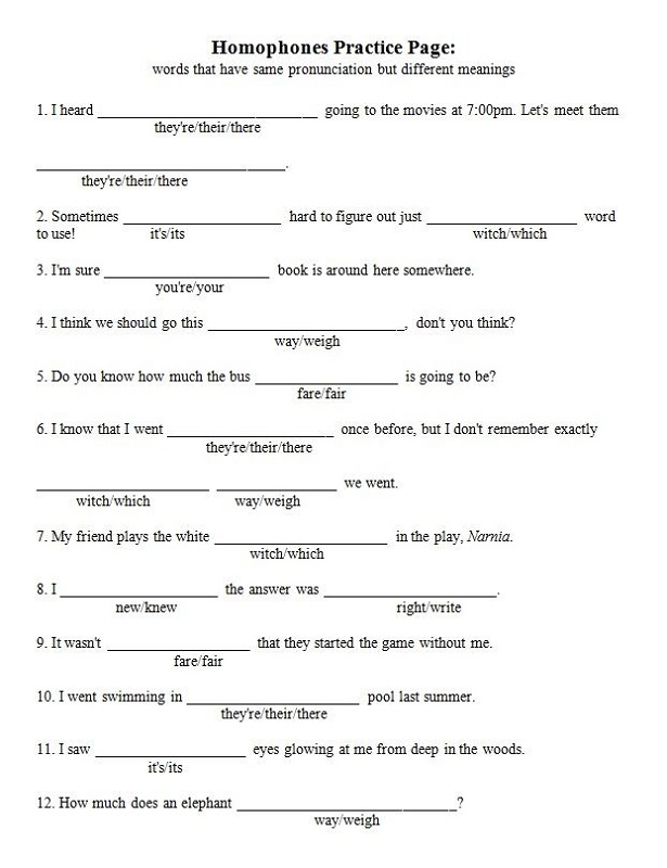 Free Homeschool Printable Worksheets Activity Shelter