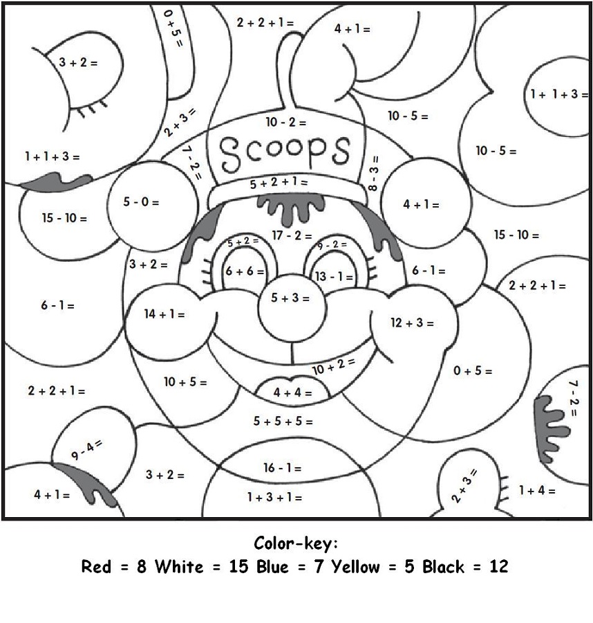 free math printables pages