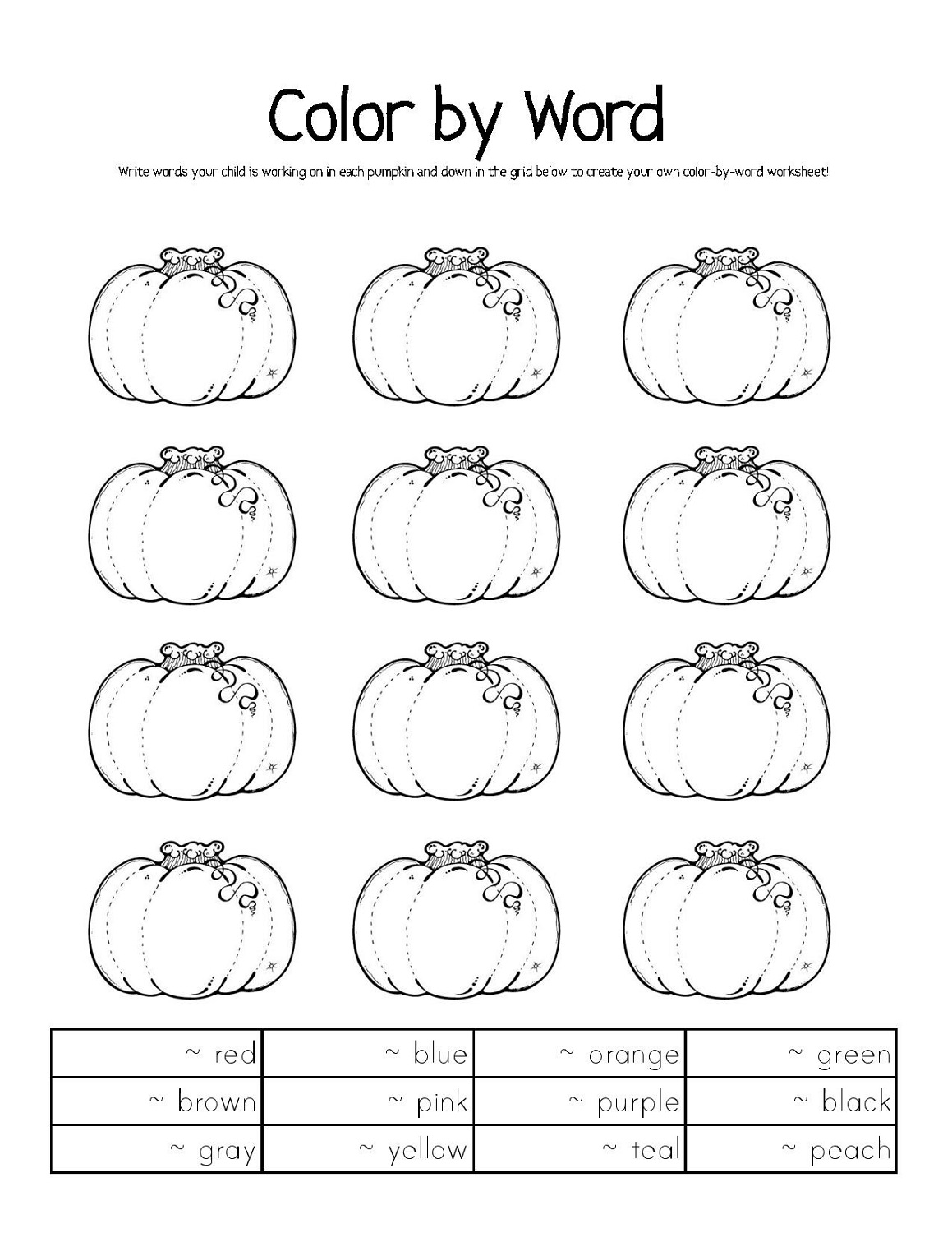 free preschool worksheets to print colors