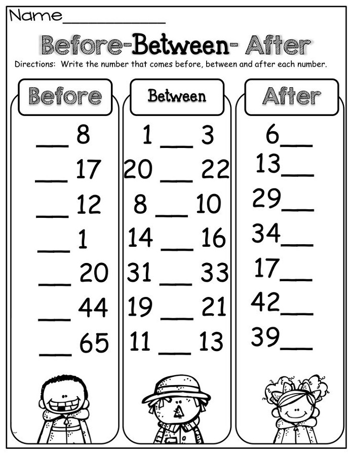 free numeracy worksheets 1st grade