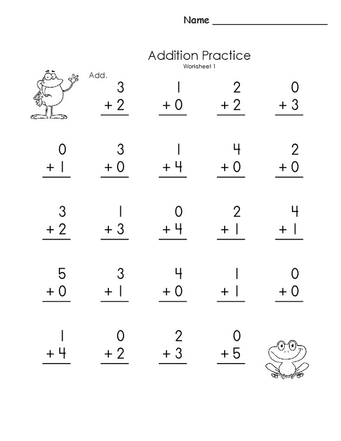 Free Printable Basic Math Worksheets | Activity Shelter