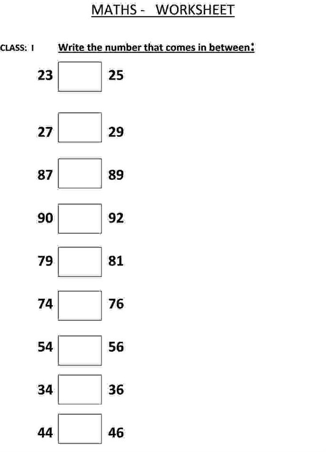 mathematics printable worksheets free