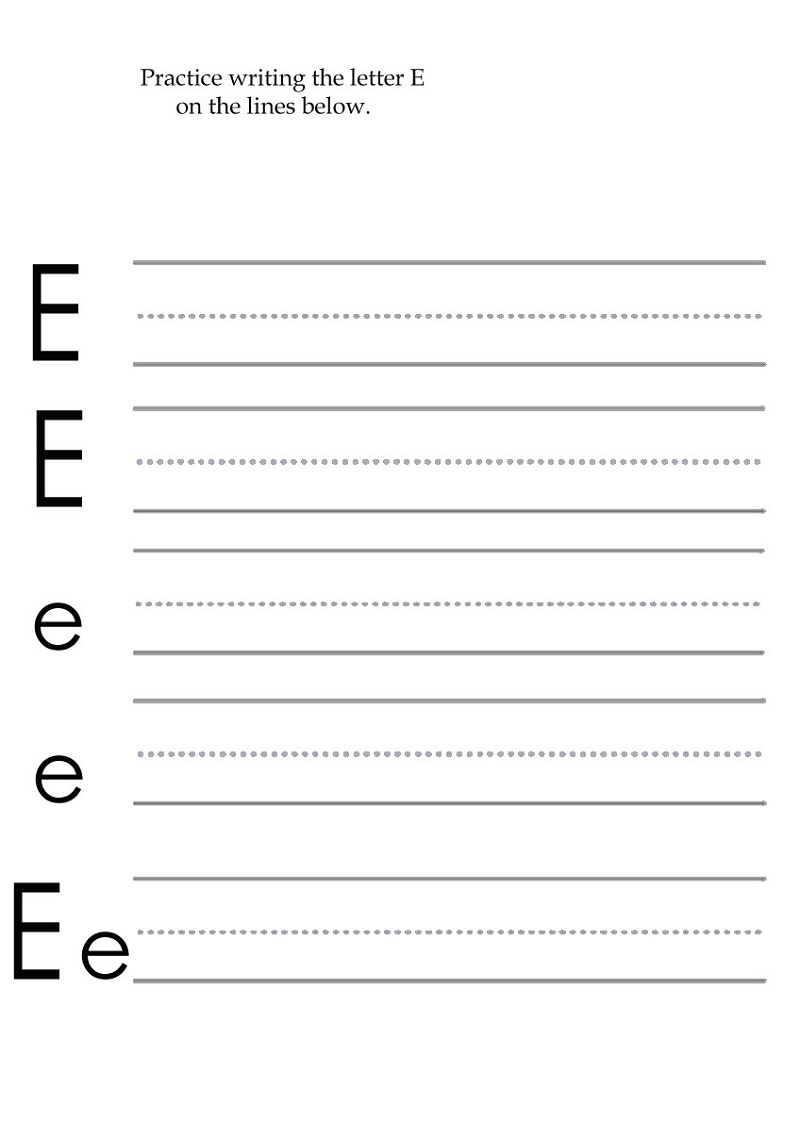 alphabet practice worksheets easy