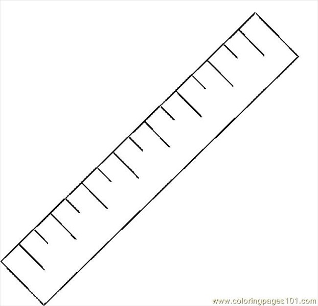 Blank Ruler Template Children