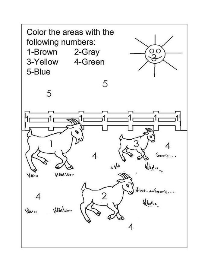 3 Billy Goats Gruff Activities Coloring