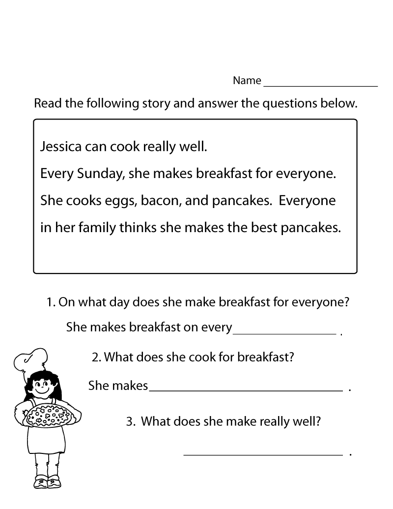 Free Literacy Worksheets Printable