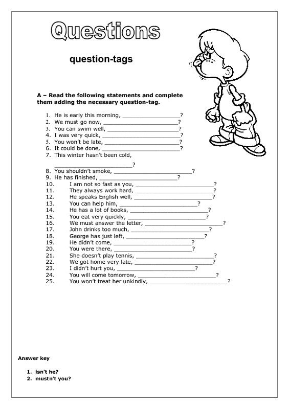 Free Worksheets for Elementary Students Question