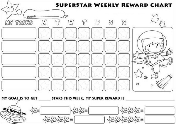 Preschool Reward Chart