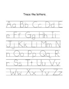 Alphabet Tracing for Kids A-Z | Activity Shelter