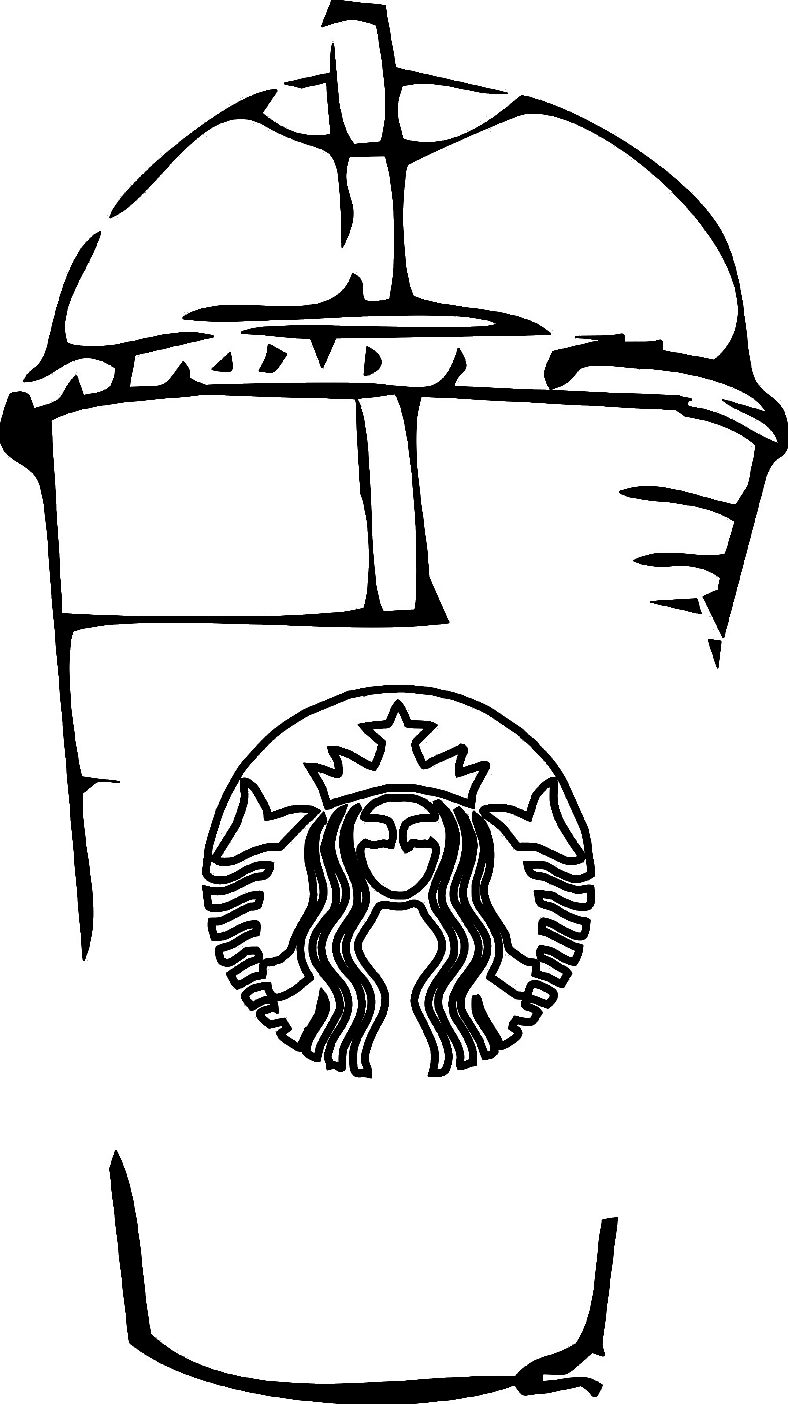 71 Cute Coloring Pages Starbucks Download Free Images