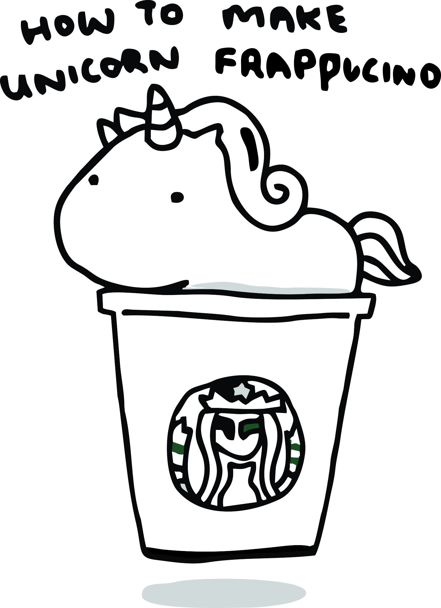 Starbucks Coloring Pages to Print | Activity Shelter