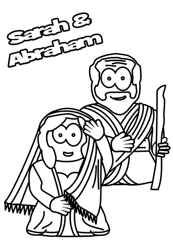 Coloring Pages Of Abraham And Sarah Coloring Pages