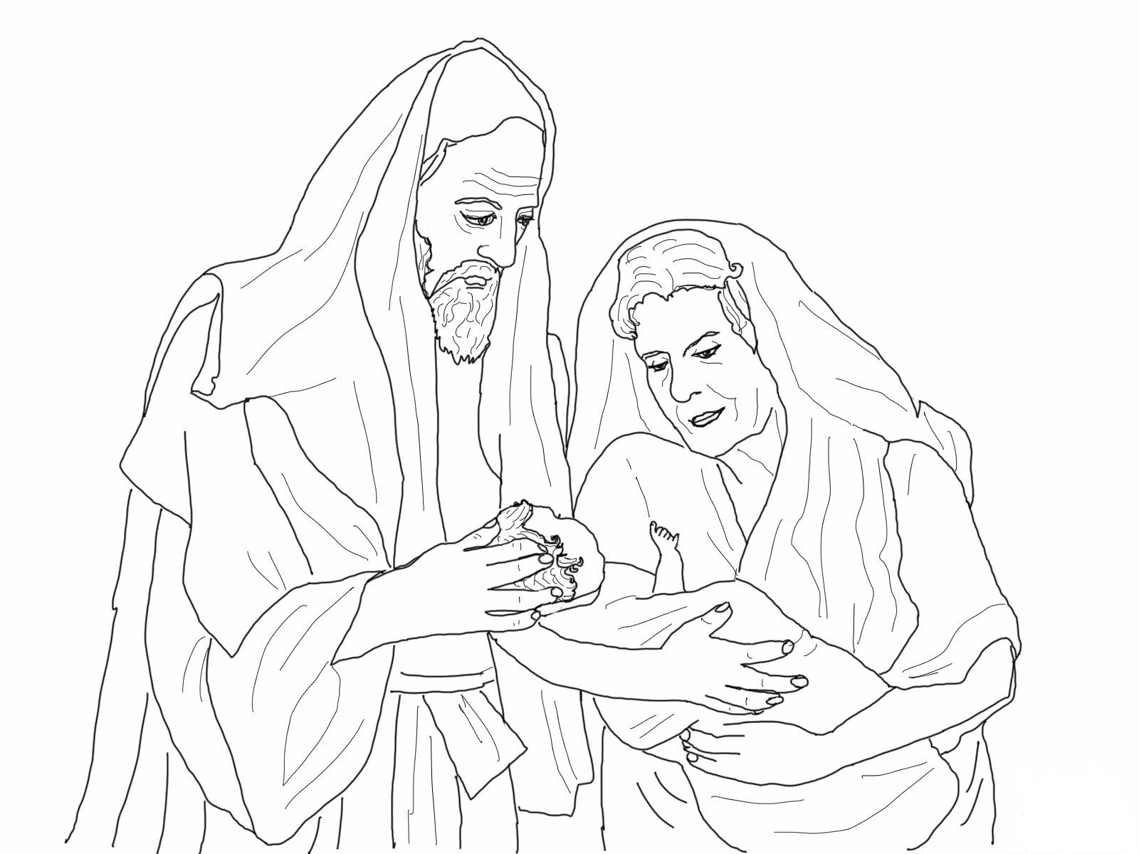 Abraham and Sarah Coloring Pages | Activity Shelter