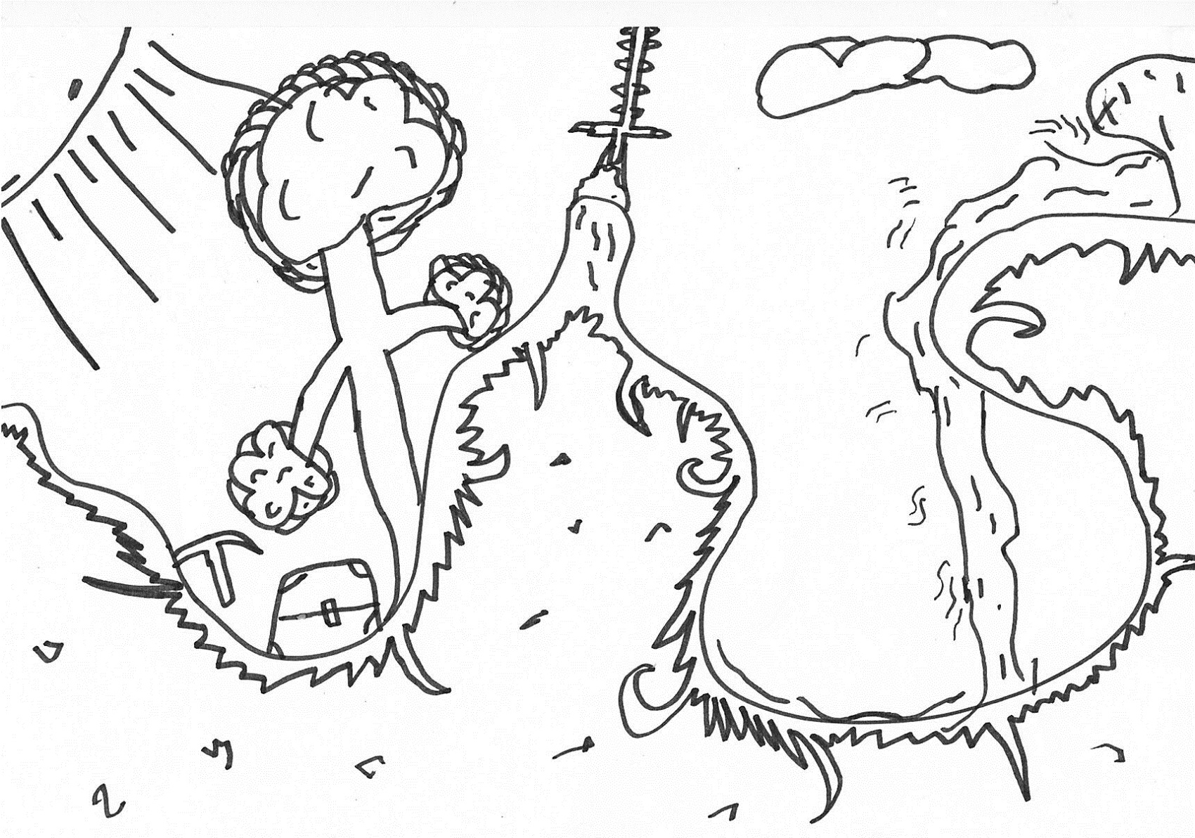 terraria coloring pages style