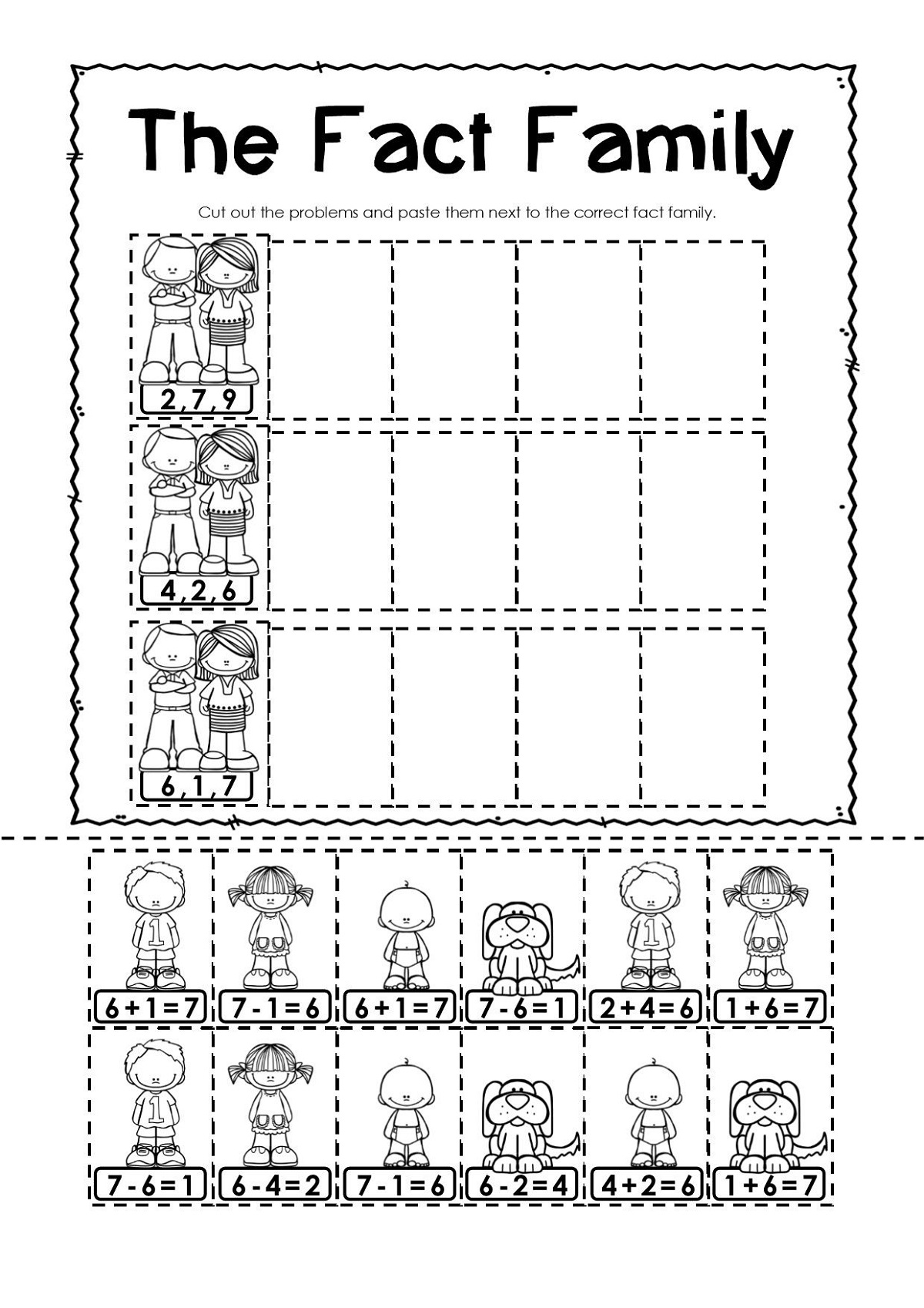 Free Printables For Kindergarten Family