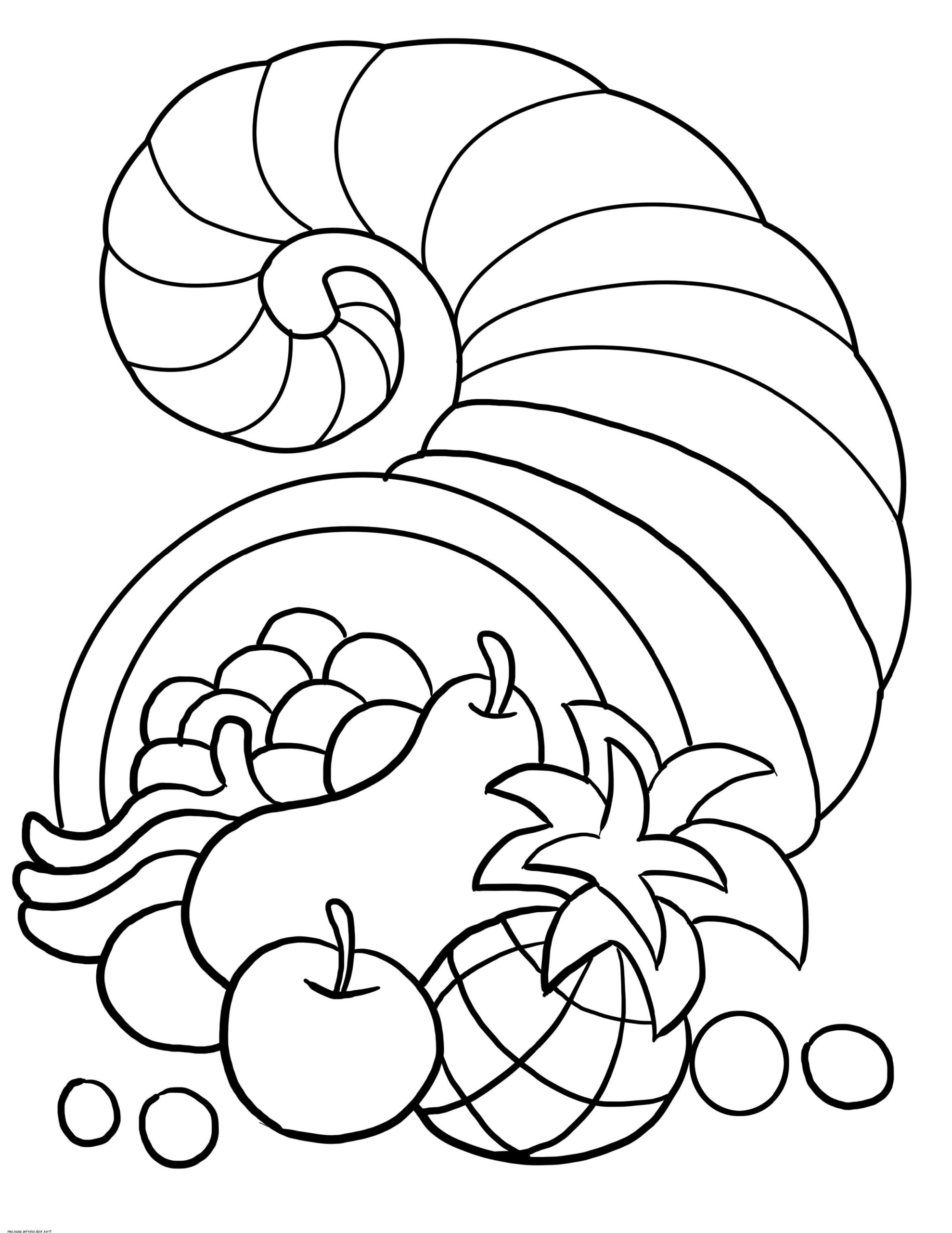 Coloring Page For Preschool Cornupia