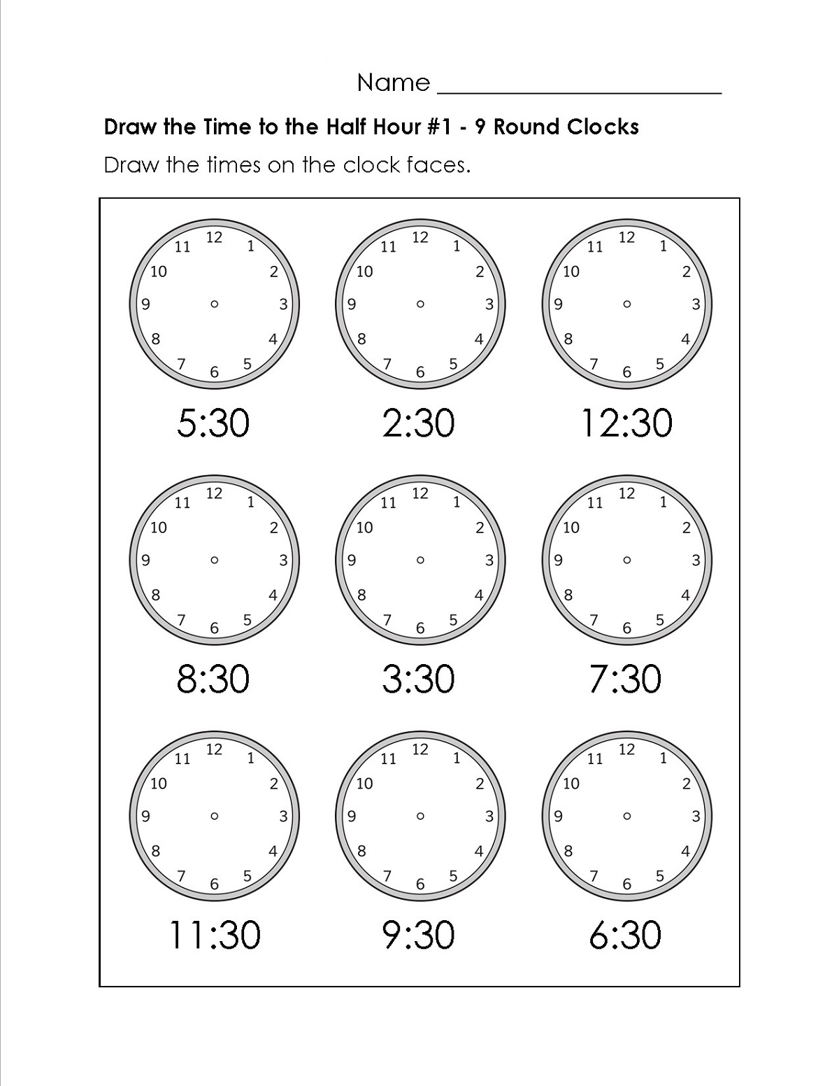 Elapsed Time Worksheets Math