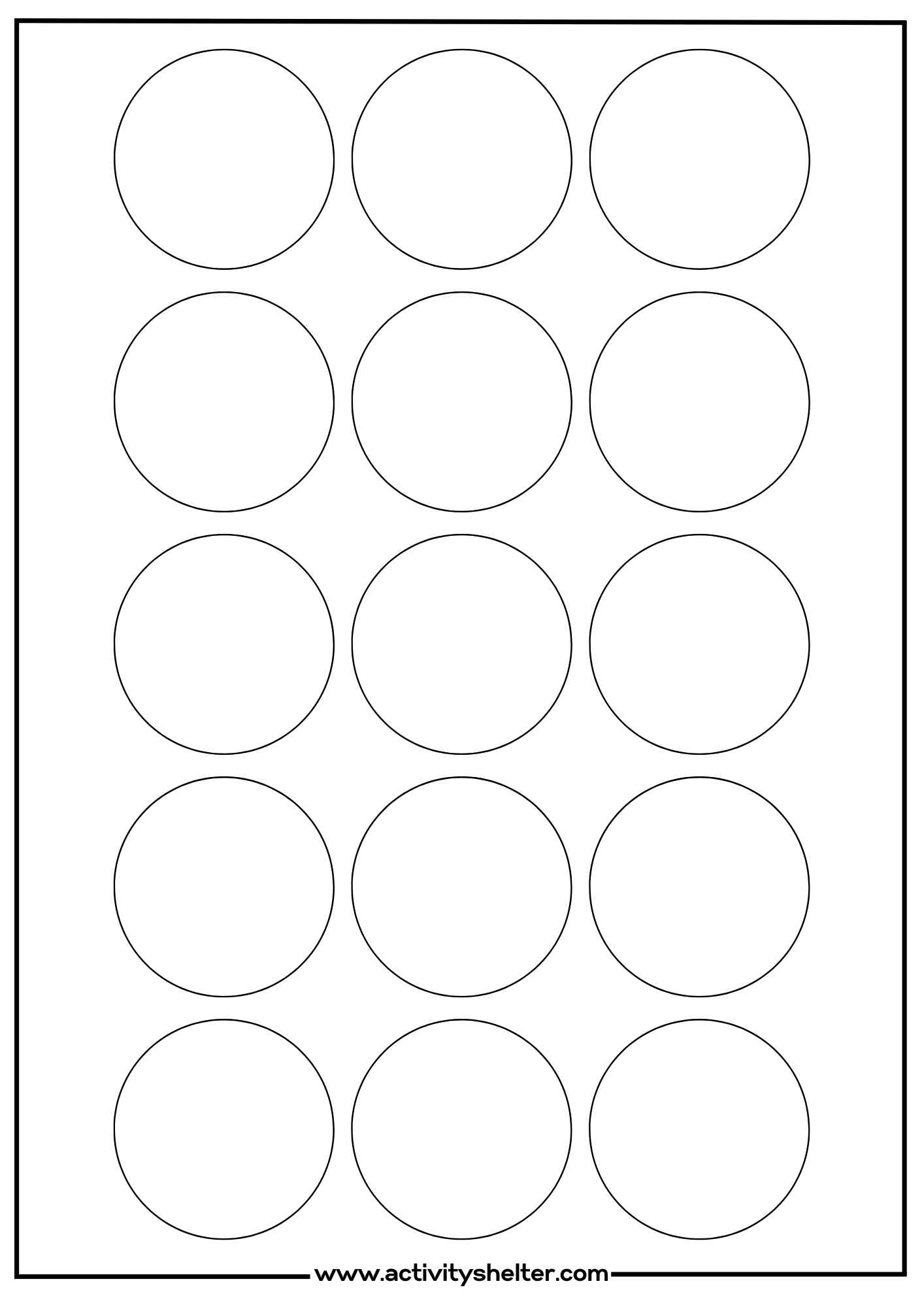 Circle Templates