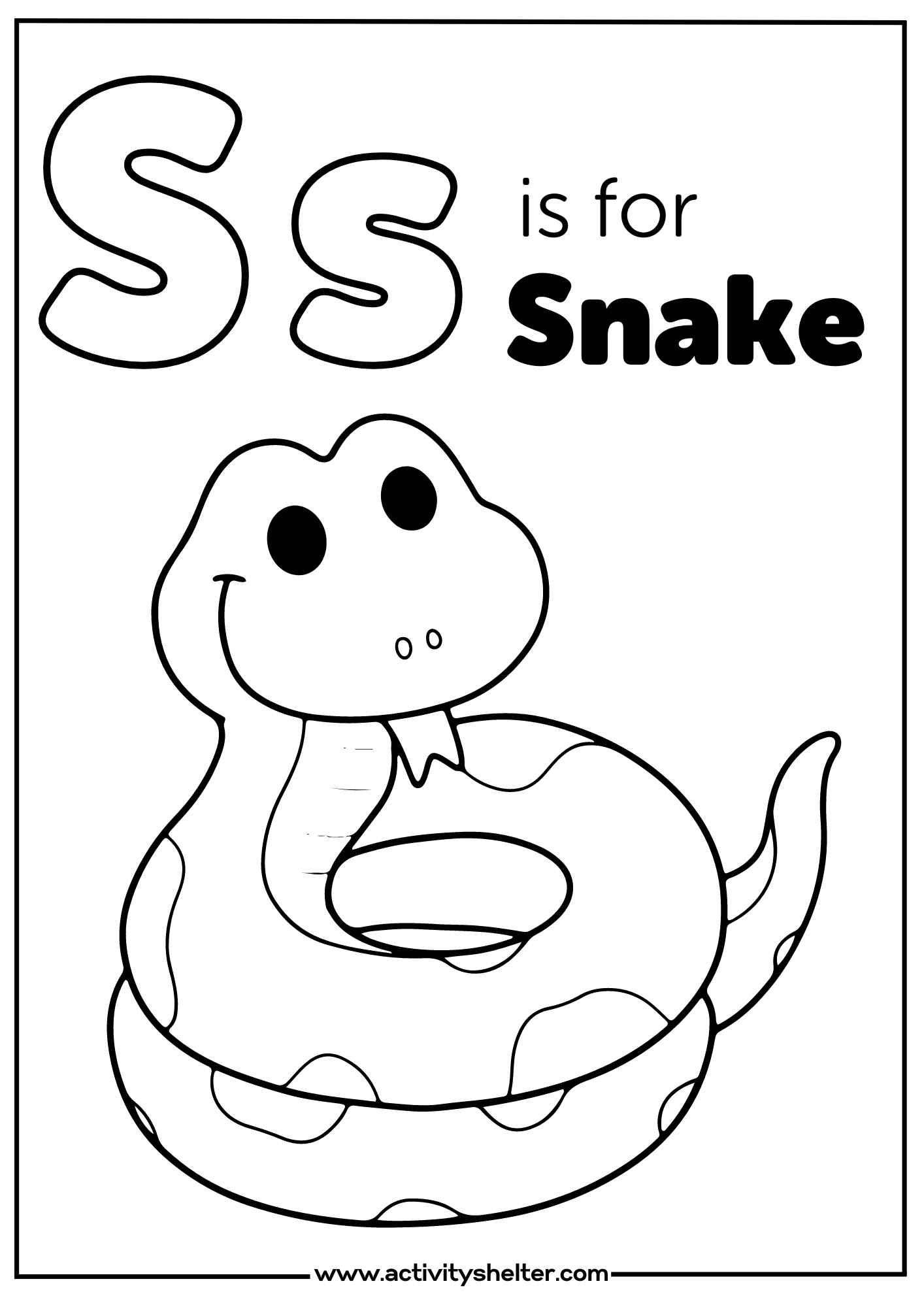 Free Printable Letter S