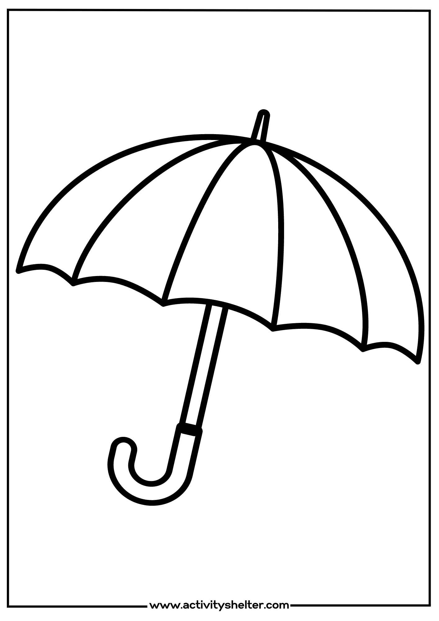 Printable Umbrella