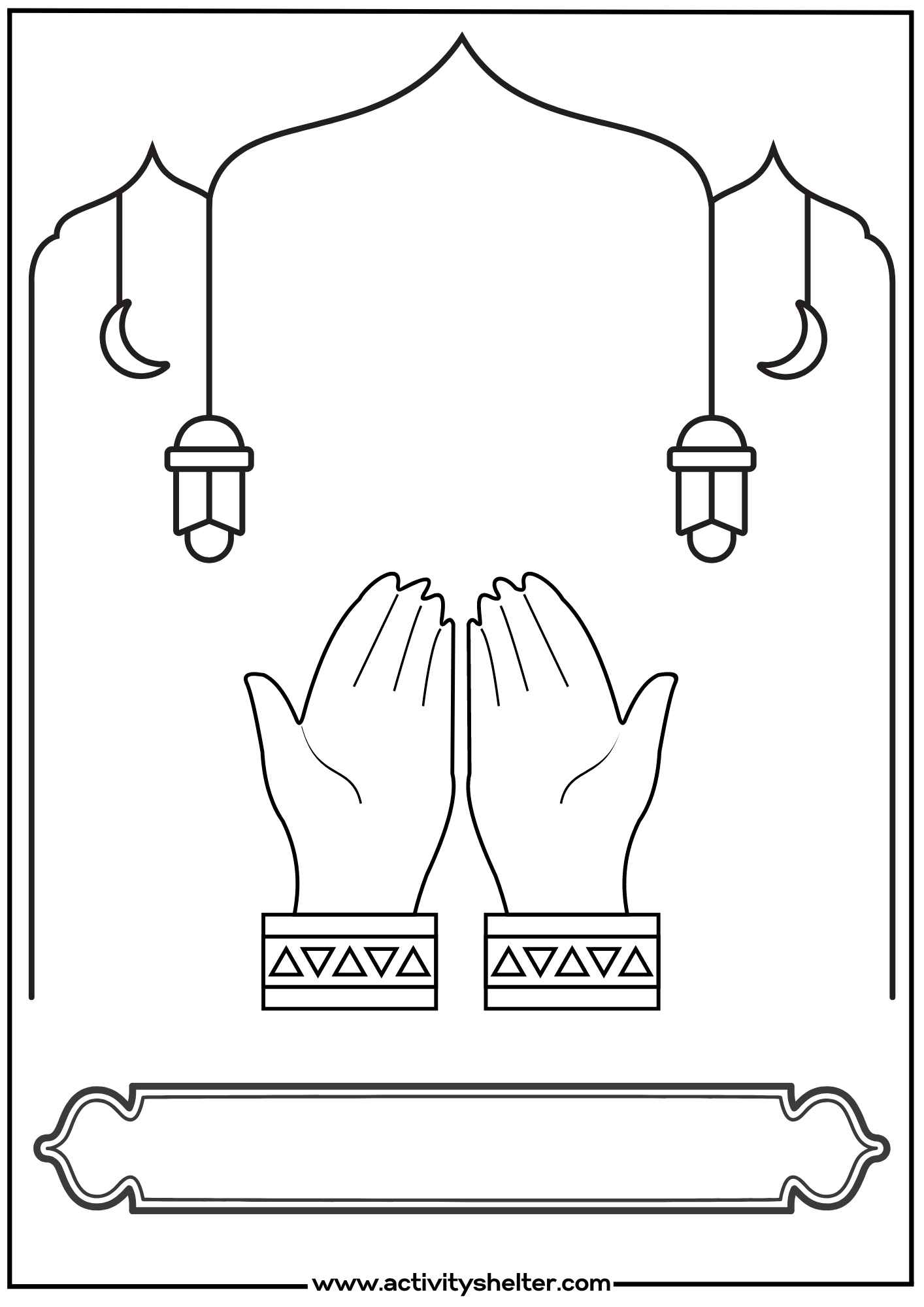 Coloring Pages Ramadan