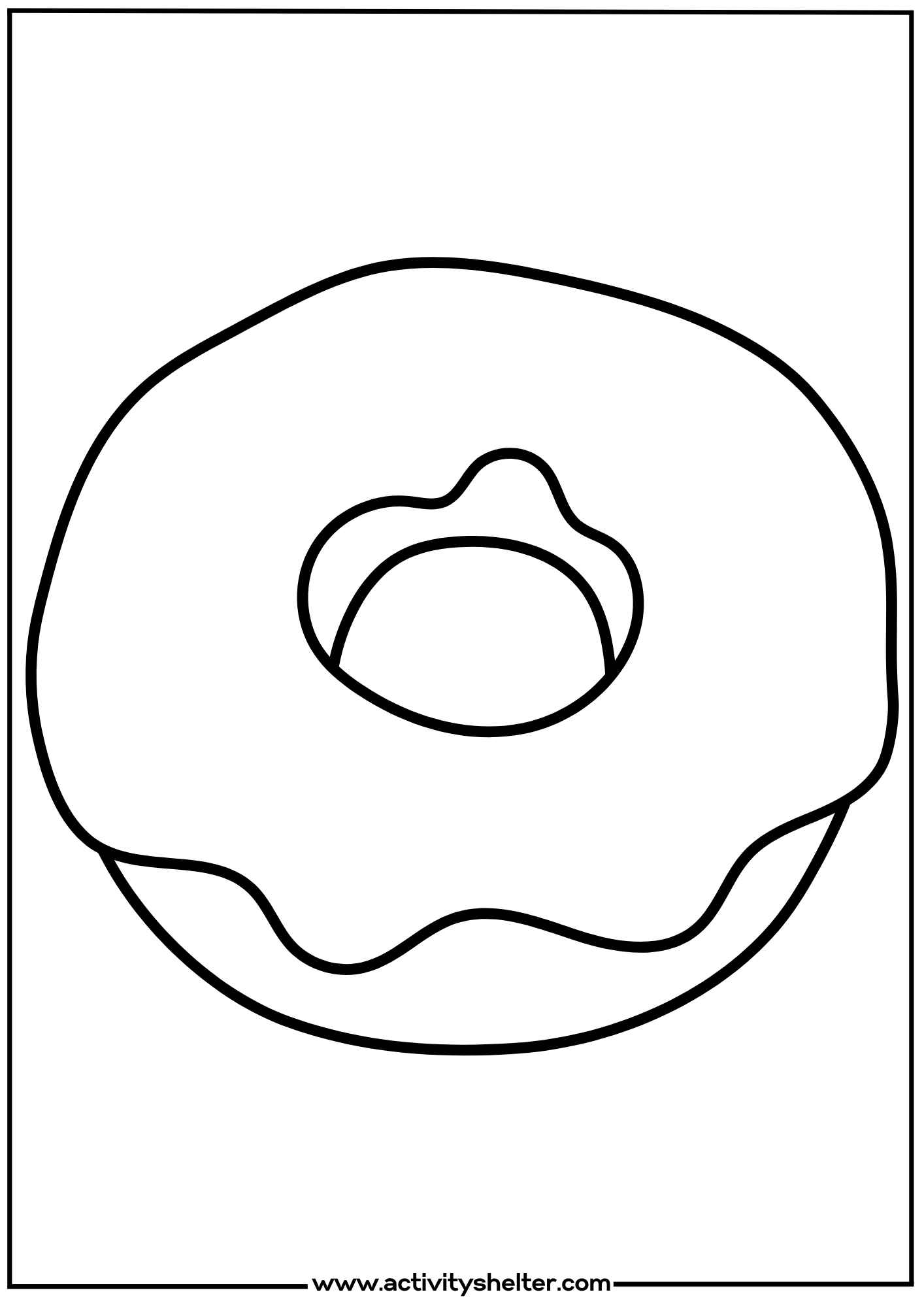 Donut Color Pages